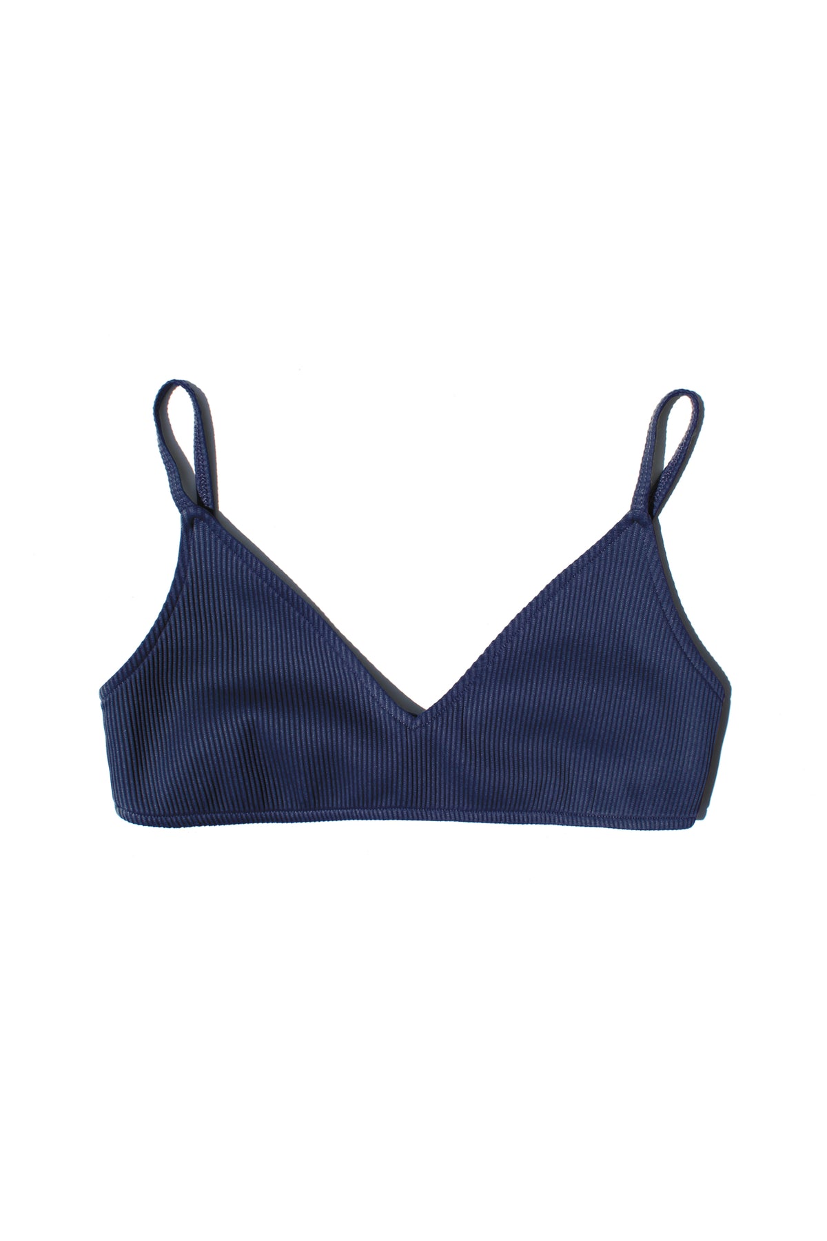 Signature V Kesim Bralette Bikini Top