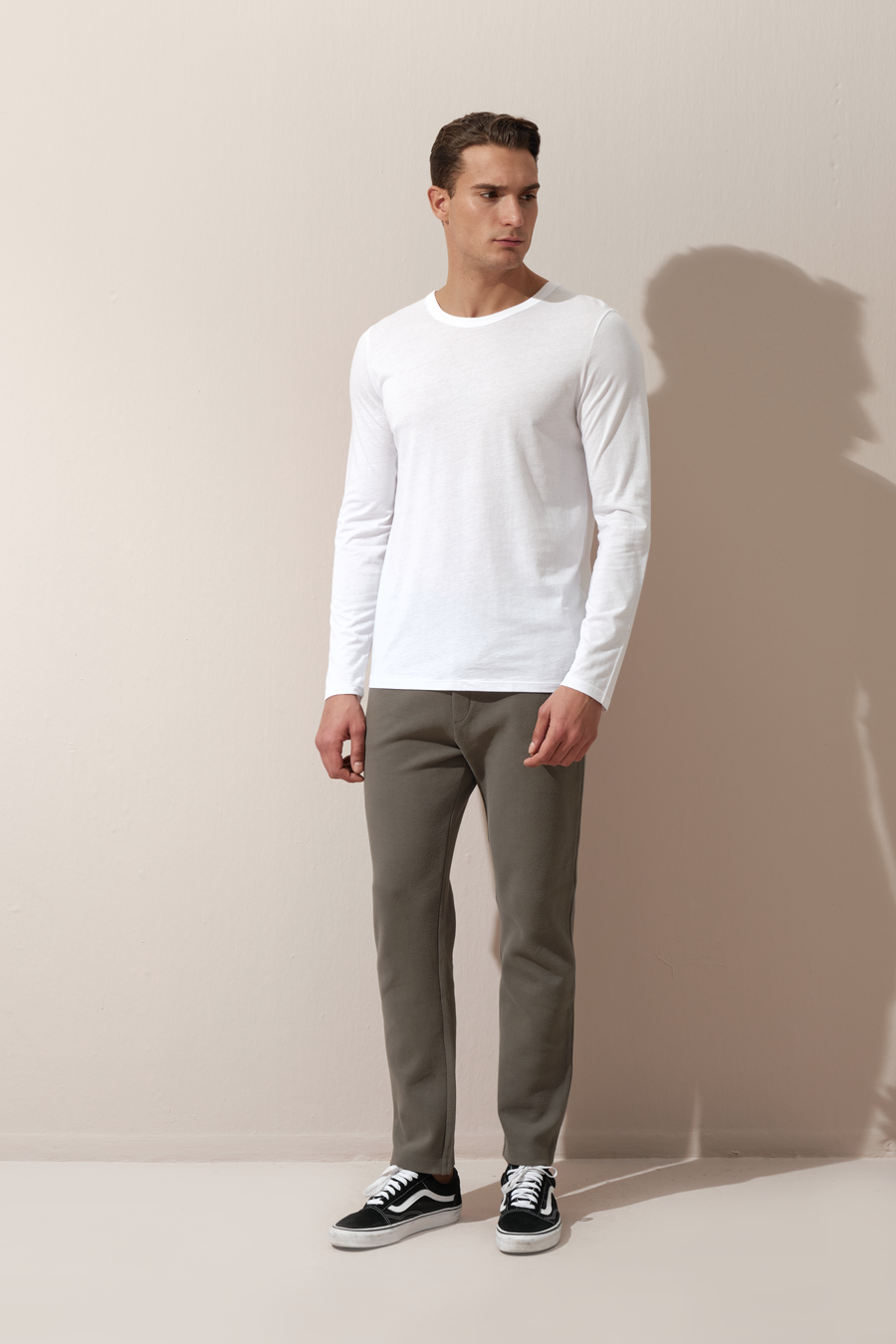 Brushed Cotton ‘Sweatpant’ Pantolon