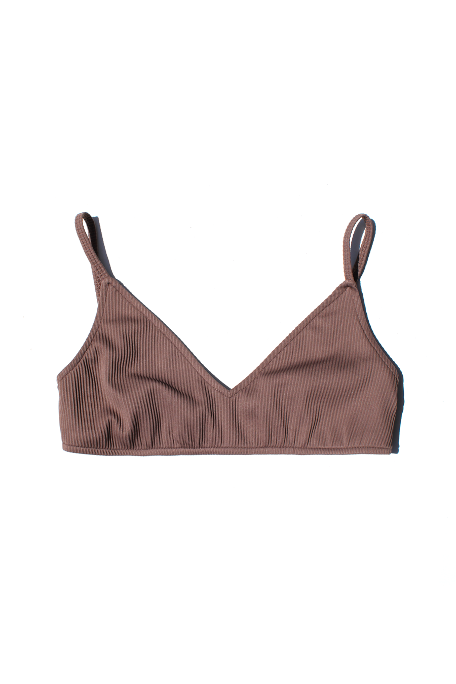 Signature V Kesim Bralette Bikini Top