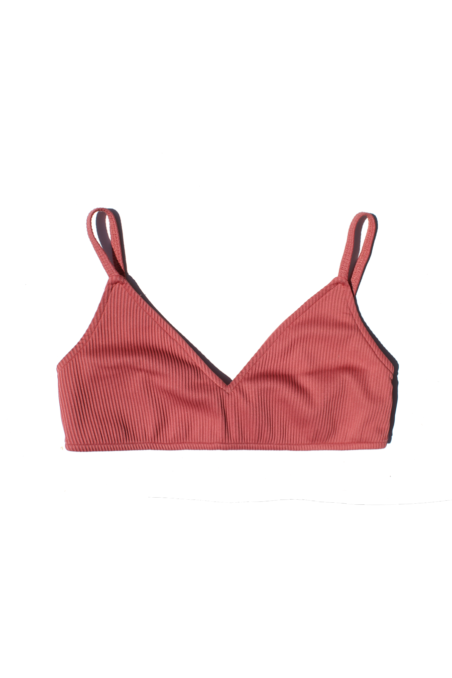 Signature V Kesim Bralette Bikini Top