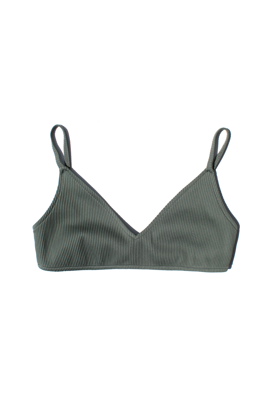 Signature V Kesim Bralette Bikini Top