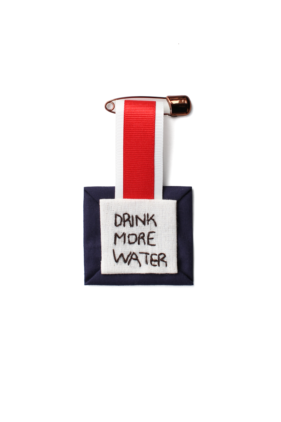 Broş - Drink More Water