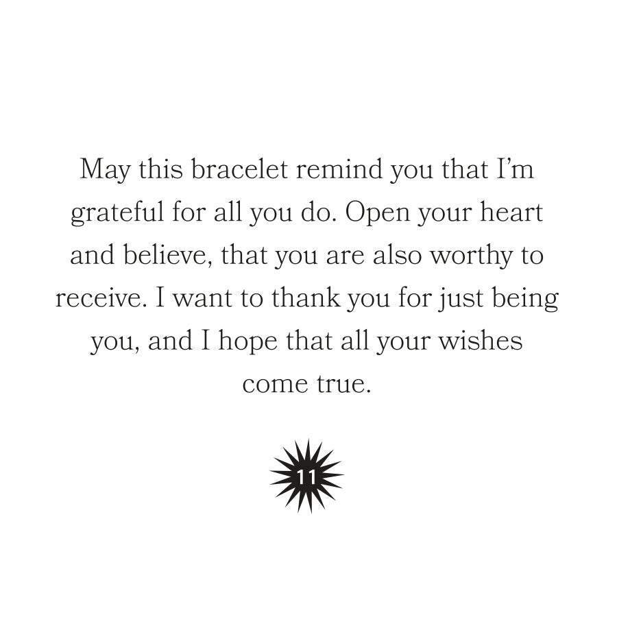 Gratitude Wish Bilezik